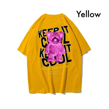 Etiquette Oversized T-Shirt - [0003] Keep it Cool Bear