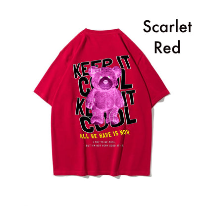 Etiquette Oversized T-Shirt - [0003] Keep it Cool Bear