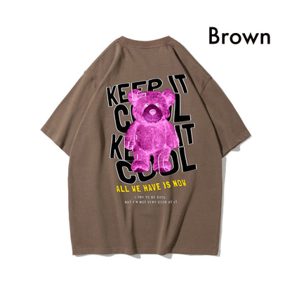 Etiquette Oversized T-Shirt - [0003] Keep it Cool Bear