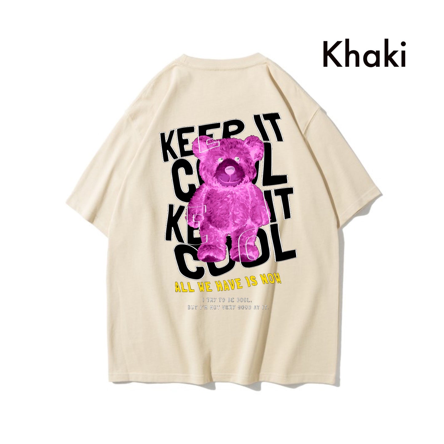 Etiquette Oversized T-Shirt - [0003] Keep it Cool Bear