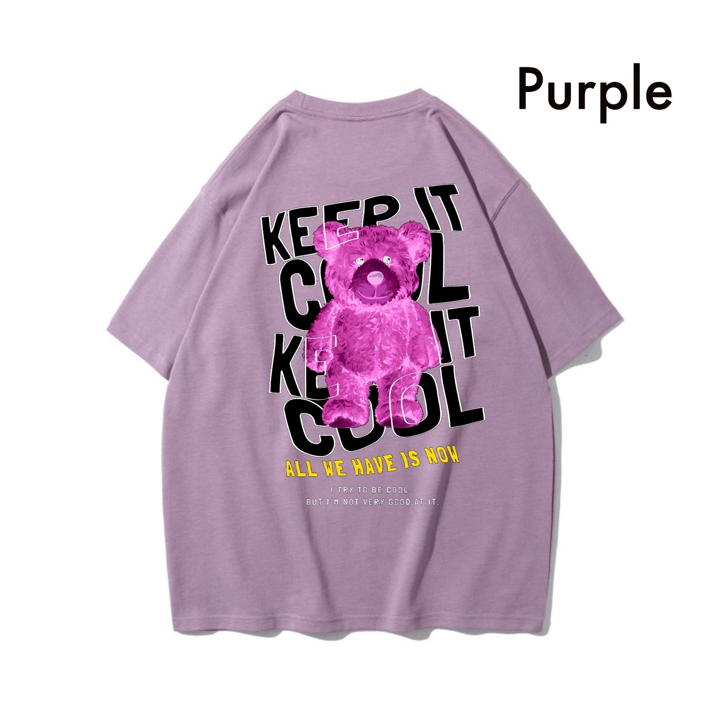 Etiquette Oversized T-Shirt - [0003] Keep it Cool Bear