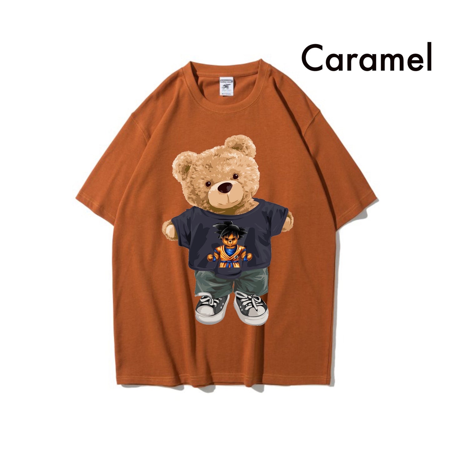 Etiquette Oversized T-Shirt - [0007] Oversize Goku Bear