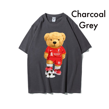 Etiquette Oversized T-Shirt - [0009] Kop Bear