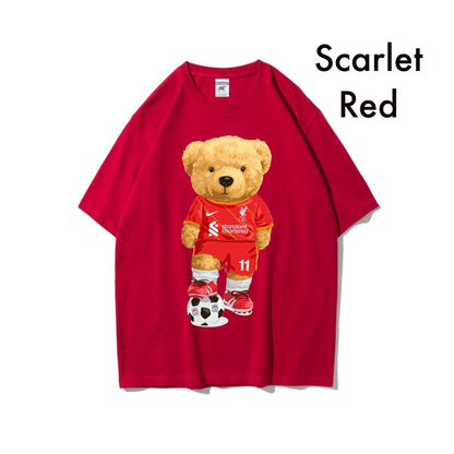 Etiquette Oversized T-Shirt - [0009] Kop Bear