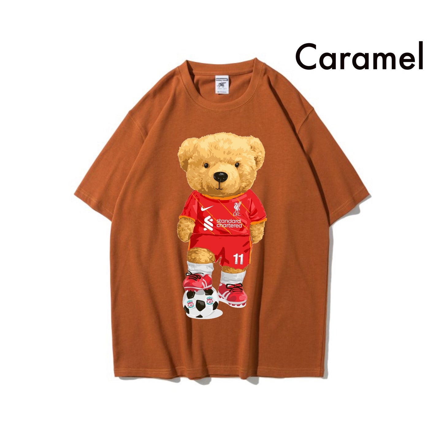 Etiquette Oversized T-Shirt - [0009] Kop Bear