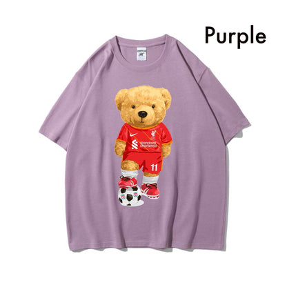 Etiquette Oversized T-Shirt - [0009] Kop Bear