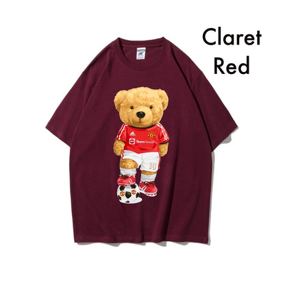 Etiquette Oversized T-Shirt - [0010] Manu Home Bear