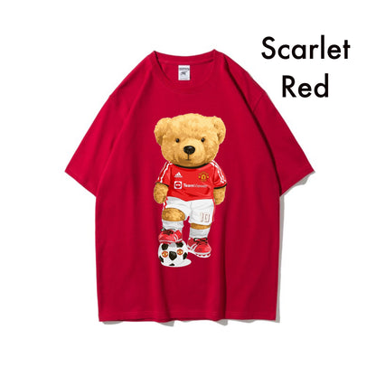 Etiquette Oversized T-Shirt - [0010] Manu Home Bear