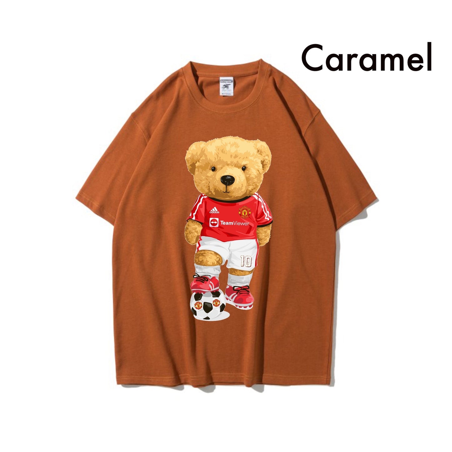 Etiquette Oversized T-Shirt - [0010] Manu Home Bear