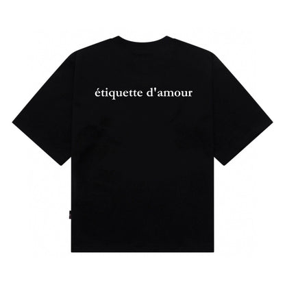 Etiquette Oversized T-Shirt - [0017] Meow Sharkie