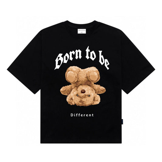 Etiquette Oversized T-Shirt - [0002] Born to be Different Bear
