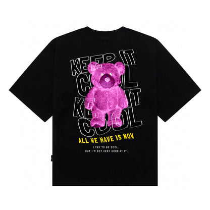 Etiquette Oversized T-Shirt - [0003] Keep it Cool Bear