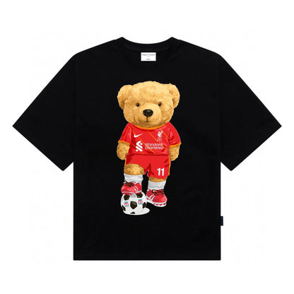 Etiquette Oversized T-Shirt - [0009] Kop Bear