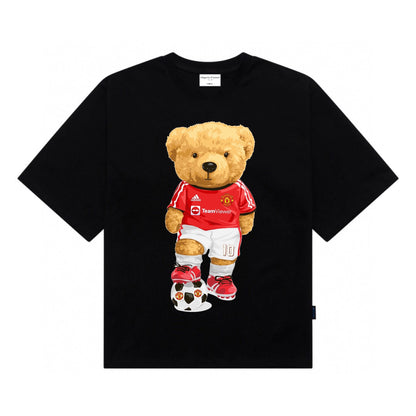 Etiquette Oversized T-Shirt - [0010] Manu Home Bear