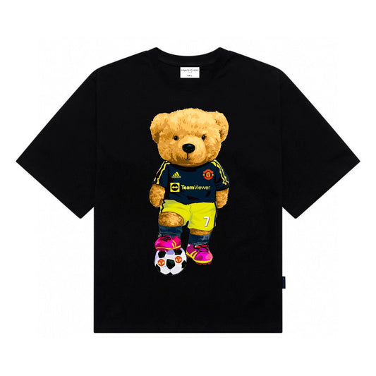 Etiquette Oversized T-Shirt - [0011] Manu Away Bear