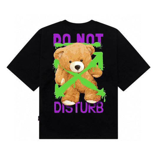 Etiquette Oversized T-Shirt - [0021] Do not Disturb Bear