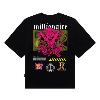 Etiquette Oversized T-Shirt - [0027] Millionaire Angel