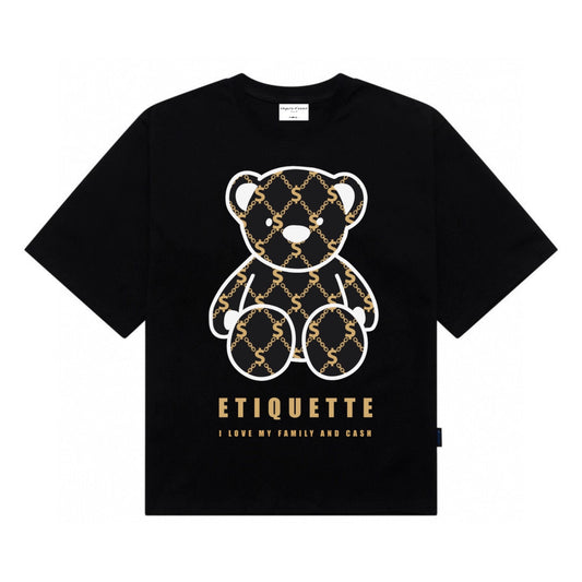 Etiquette Oversized T-Shirt - [0028] Etiquette Brand Bear