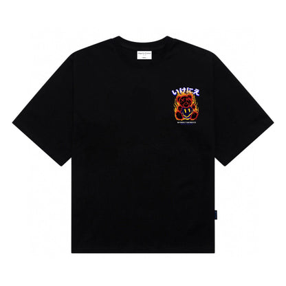 Etiquette Oversized T-Shirt - [0030] Happy Nation Bear