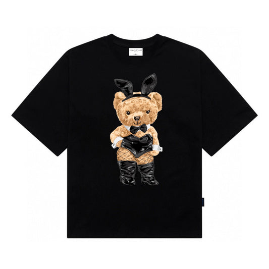 Etiquette Oversized T-Shirt - [0033] Bunny Rabbit Bear