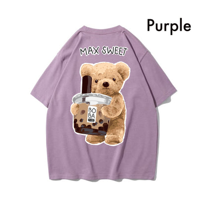 Etiquette Oversized T-Shirt - [0036] Boba Bear