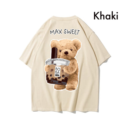 Etiquette Oversized T-Shirt - [0036] Boba Bear