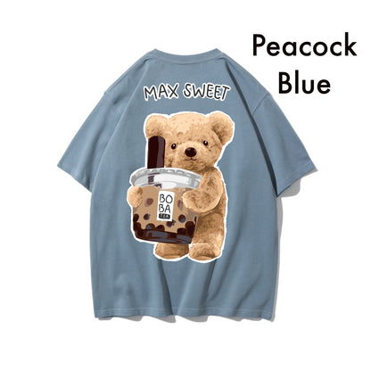 Etiquette Oversized T-Shirt - [0036] Boba Bear