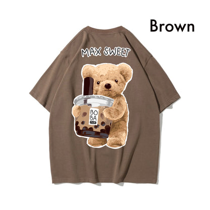 Etiquette Oversized T-Shirt - [0036] Boba Bear