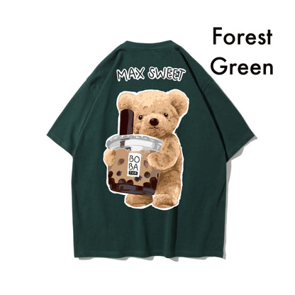 Etiquette Oversized T-Shirt - [0036] Boba Bear