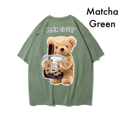 Etiquette Oversized T-Shirt - [0036] Boba Bear