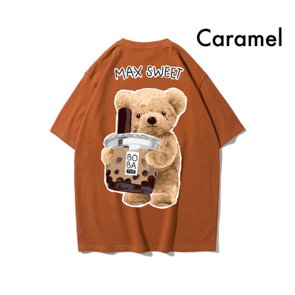 Etiquette Oversized T-Shirt - [0036] Boba Bear