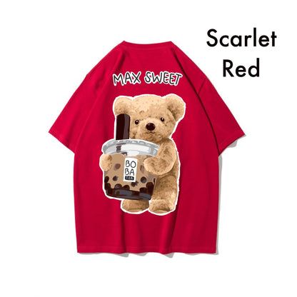 Etiquette Oversized T-Shirt - [0036] Boba Bear