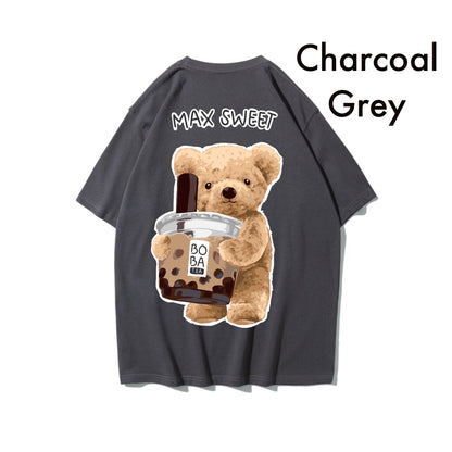 Etiquette Oversized T-Shirt - [0036] Boba Bear