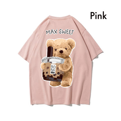 Etiquette Oversized T-Shirt - [0036] Boba Bear