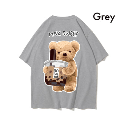 Etiquette Oversized T-Shirt - [0036] Boba Bear