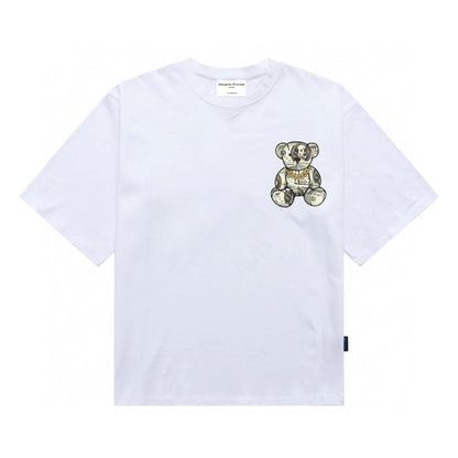 Etiquette Oversized T-Shirt - [0037] Money Bill Bear