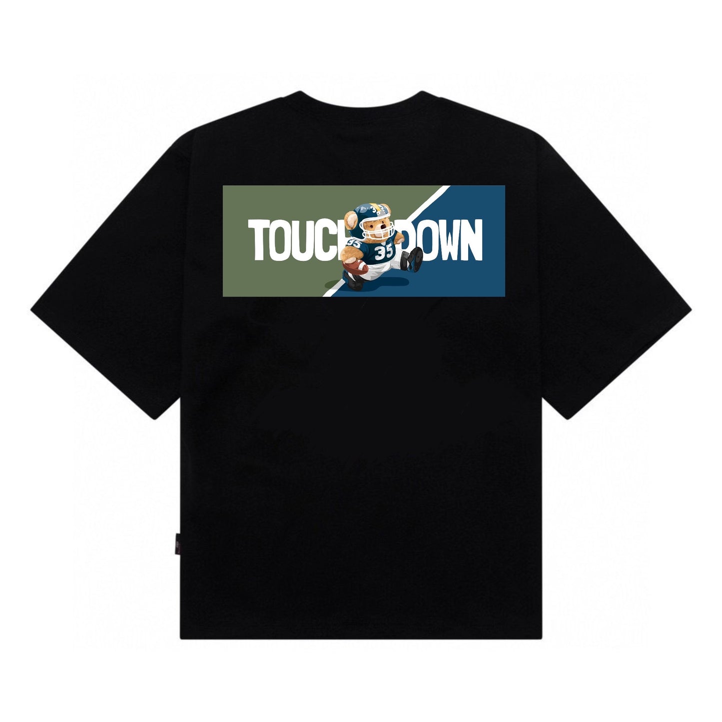 Etiquette Oversized T-Shirt - [0040] Touchdown Bear