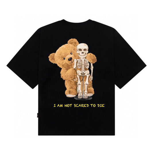 Etiquette Oversized T-Shirt - [0050] Skull Death Bear