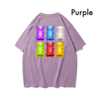 Etiquette Oversized T-Shirt - [0052] Yummy Gummy Bear