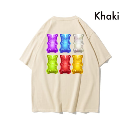 Etiquette Oversized T-Shirt - [0052] Yummy Gummy Bear