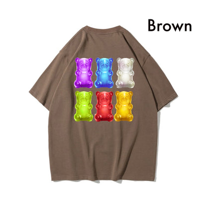 Etiquette Oversized T-Shirt - [0052] Yummy Gummy Bear