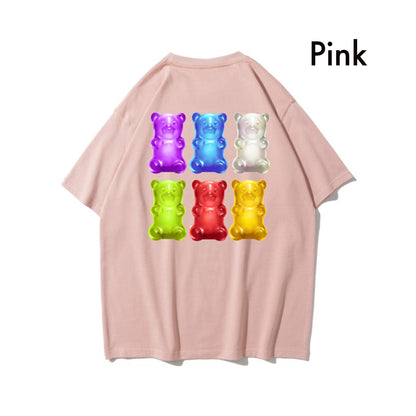 Etiquette Oversized T-Shirt - [0052] Yummy Gummy Bear