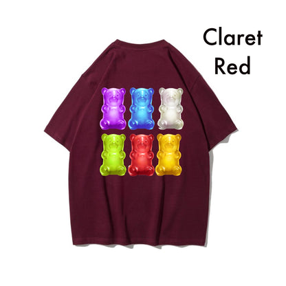 Etiquette Oversized T-Shirt - [0052] Yummy Gummy Bear