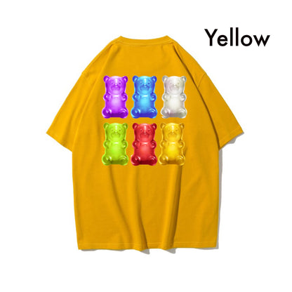 Etiquette Oversized T-Shirt - [0052] Yummy Gummy Bear