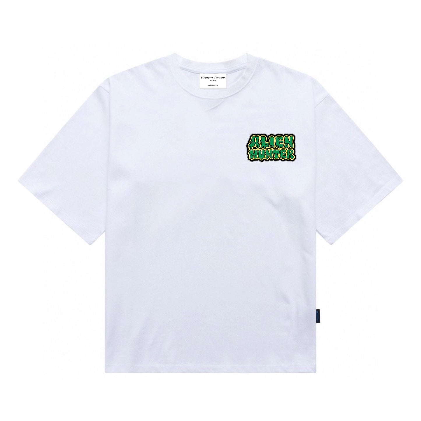 Etiquette Oversized T-Shirt - [0054] Alien Hunter I