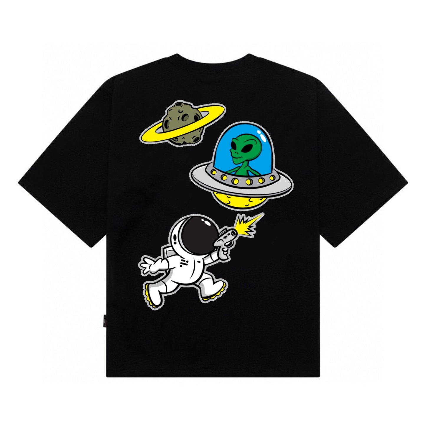 Etiquette Oversized T-Shirt - [0054] Alien Hunter I