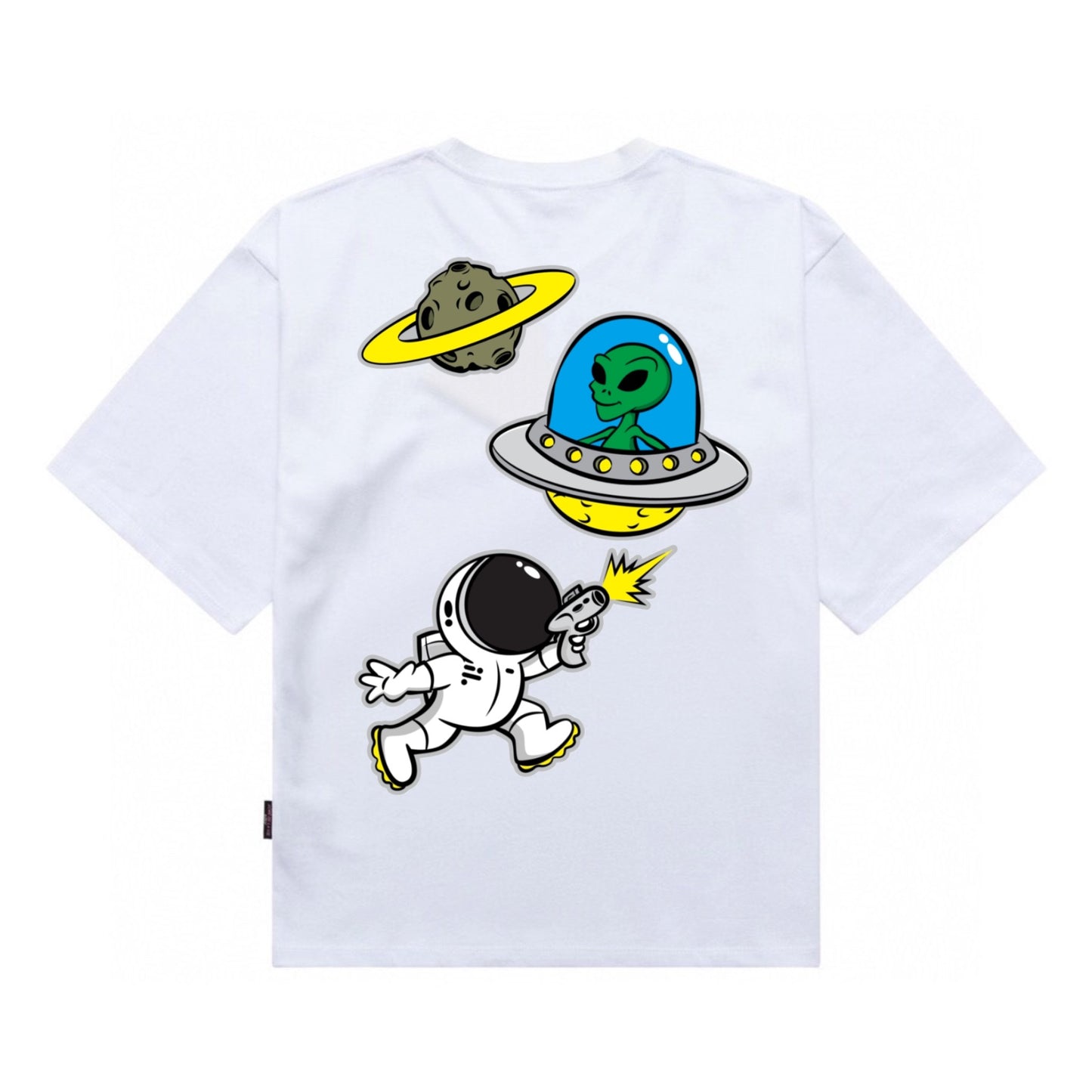 Etiquette Oversized T-Shirt - [0054] Alien Hunter I