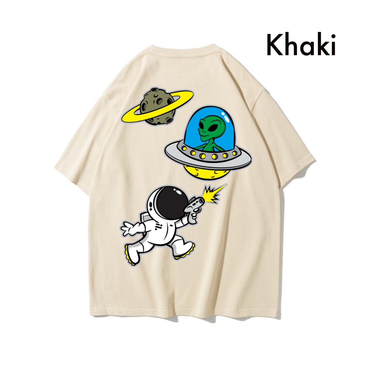 Etiquette Oversized T-Shirt - [0054] Alien Hunter I