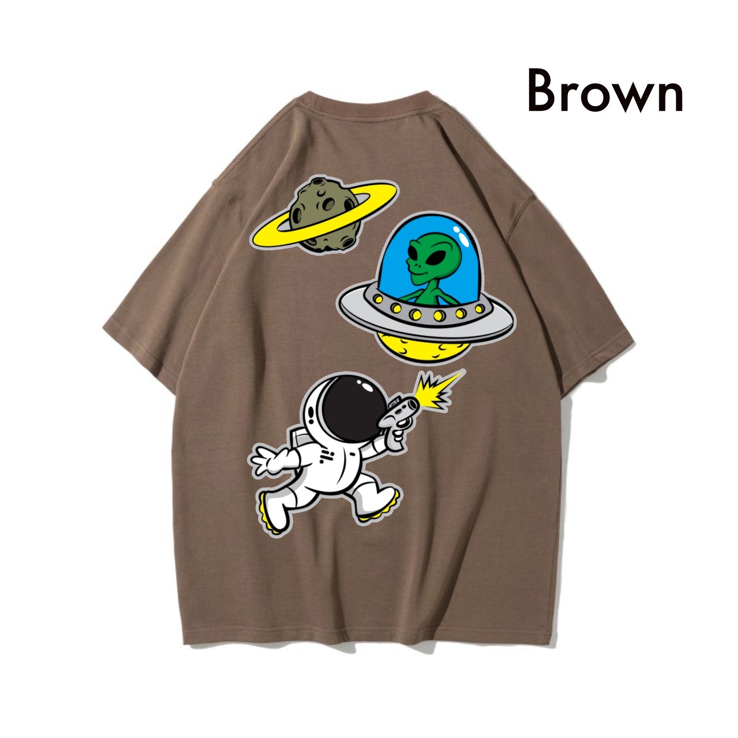 Etiquette Oversized T-Shirt - [0054] Alien Hunter I