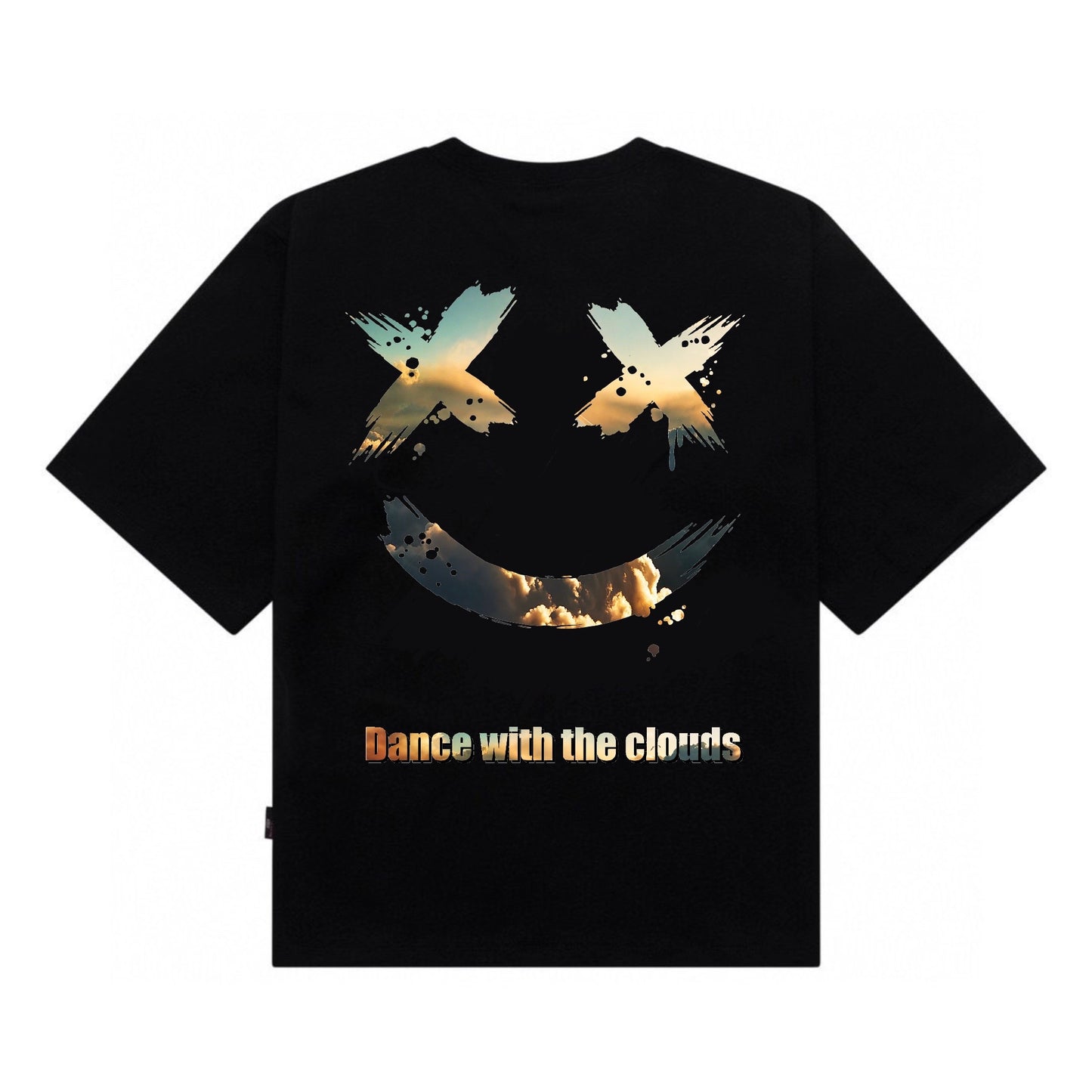 Etiquette Oversized T-Shirt - [0055] Ricky Clown Clouds Dance